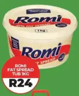 1UP Romi fat spread tub offer