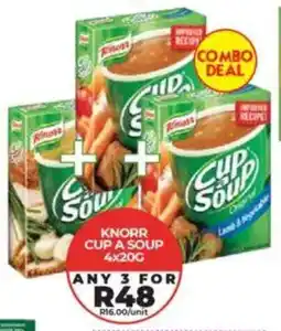 1UP Knorr cup a soup offer