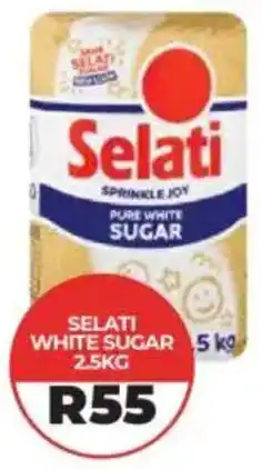 1UP Selati white sugar offer