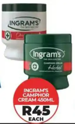 1UP Ingram's camphor cream offer