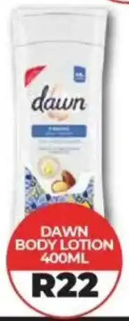 1UP Dawn body lotion offer