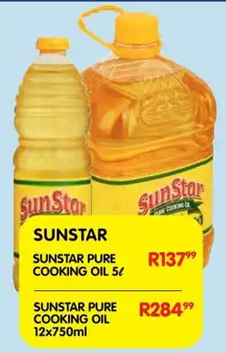 Shoprite Sunstar pure cooking oil offer