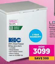 KIC 207L Chest Freezer White (KCG 210/1)