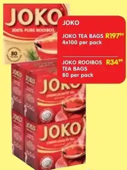 Shoprite Joko tea bags offer