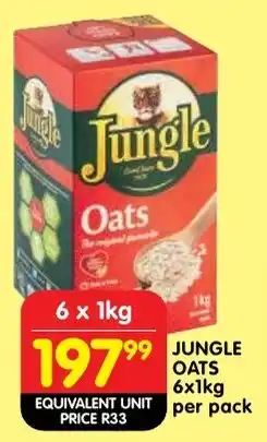 Shoprite Jungle Oats offer