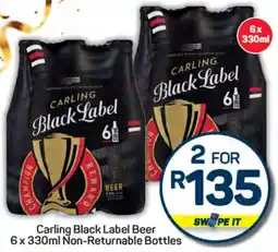 Pick n Pay Carling Black Label Beer Non-Returnable Bottles offer