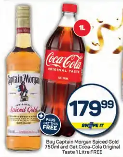 Pick n Pay Buy Captain Morgan Spiced Gold and Get Coca-Cola Original Taste FREE offer