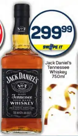 Pick n Pay Jack Daniel's Tennessee Whiskey offer