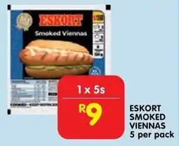 Shoprite Eskort smoked viennas offer
