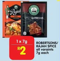 Shoprite Robertsons/ rajah spice all varaints offer