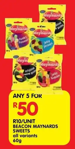 Shoprite Beacon maynards sweets all variants offer