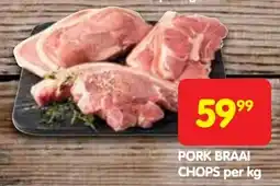 Shoprite Pork braai chops offer