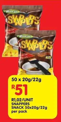 Shoprite Snappers snack offer
