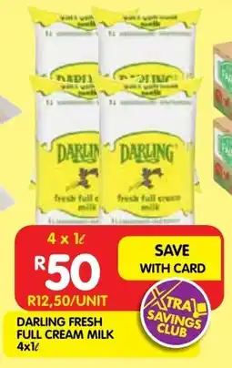 Shoprite Darling fresh full cream milk offer
