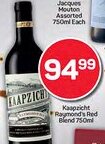 Pick n Pay Kaapzicht Raymond's Red Blend offer