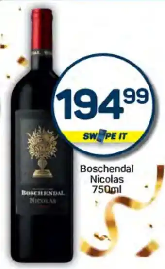 Pick n Pay Boschendal Nicolas offer