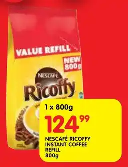 Shoprite Nescafé ricoffy instant coffee refill offer