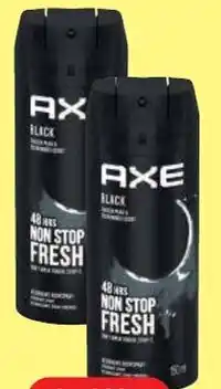 Shoprite Axe black deodorant spray all variants offer