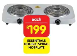 Shoprite Essentials double spiral hotplate offer