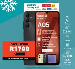 Checkers Samsung Galaxy A05 offer
