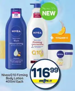 Pick n Pay Nivea Q10 Firming Body Lotion offer