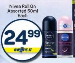 Pick n Pay Nivea Roll On Assorted offer
