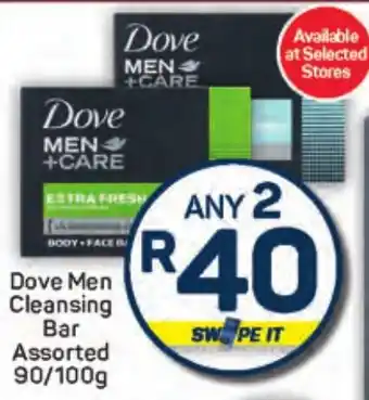 Pick n Pay Dove Men Cleansing Bar Assorted offer