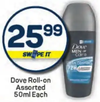 Pick n Pay Dove Roll-on Assorted offer