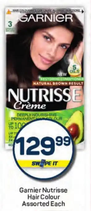 Pick n Pay Garnier Nutrisse Hair Colour Assorted Each offer