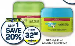 Pick n Pay ORS Hair Food Assorted offer