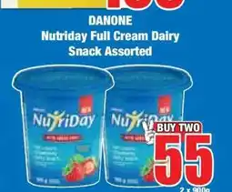 Boxer DANONE Nutriday Full Cream Dairy Snack Assorted offer