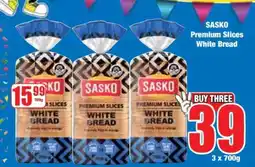 Boxer Sasko Premium Slices White Bread offer