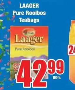 Boxer Laager Pure Rooibos Teabags offer