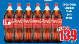 Boxer COCA-COLA Original Taste Soft Drink offer