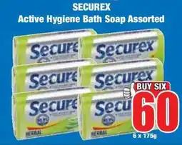 Boxer SECUREX Active Hygiene Bath Soap Assorted offer