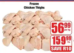 Boxer Frozen Chicken Thighs offer