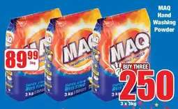 Boxer MAQ Hand Washing Powder offer