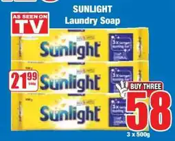 Boxer Sunlight Laundry Soap offer