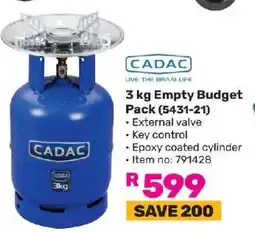 Game 3 kg Empty Budget Pack (5431-21) offer