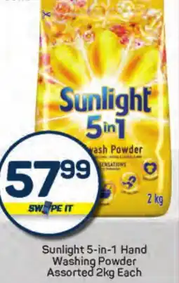Pick n Pay Sunlight 5-in-1 Hand Washing Powder Assorted offer