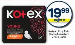Pick n Pay Kotex Ultra Thin Pads Assorted offer