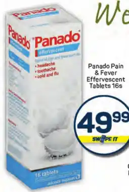 Pick n Pay Panado Pain & Fever Effervescent Tablets offer