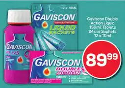 Pick n Pay Gaviscon Double Action Liquid, Tablets or Sachets offer