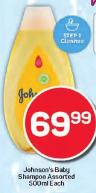 Pick n Pay Johnson's Baby Shampoo Assorted offer