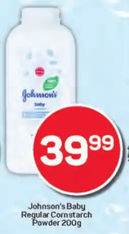 Pick n Pay Johnson's Baby Regular Comstarch Powder offer