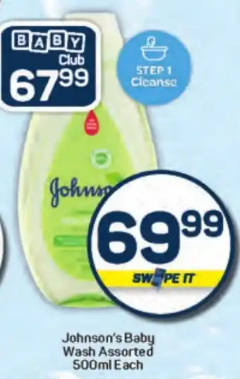 Pick n Pay Johnson's Baby Wash Assorted offer