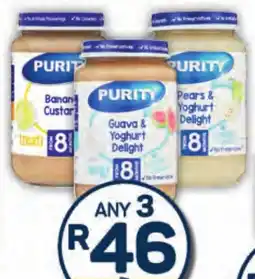 Pick n Pay Purity 3rd Food Assorted offer