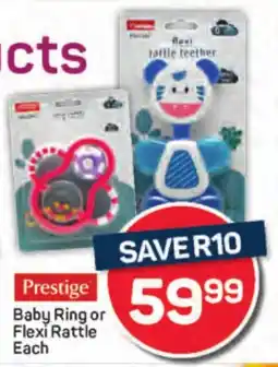 Pick n Pay Prestige Baby Ring or Flexi Rattle offer
