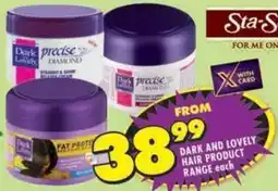 Shoprite Dark and lovely hair product range offer