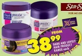 Shoprite Dark and lovely hair product range offer